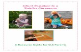 Infant Transition to a Toddler .Infant Transition to a . Toddler Classroom. A Resource Guide for