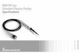 R&S®RT-Zxx Standard Passive Probes - Farnell element14 · Rohde & Schwarz R&S®RT-Zxx Standard Passive Probes 5 R&S®RT-ZP10, R&S®RTM-ZP10 passive probes All parameters are valid
