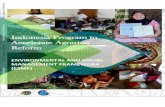 Indonesia Program to Accelerate Agrarian Reformdocuments.worldbank.org/.../OneMap-ESMF-MasterFIle... · Indonesia: Accelerating Agrarian Reform Project-ATR/BPN and BIG-ESMF-2018 ii