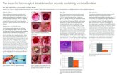 The impact of hydrosurgical debridement on wounds ... · The impact of hydrosurgical debridement on wounds containing bacterial biofilms Nick Allan1, Merle Olson1, Dennis Nagel2 and