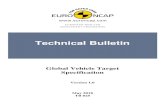 Technical Bulletin - cdn.euroncap.com · target structure and optionally a target carrier, representing a vehicle having the necessary features to be recognised from any direction