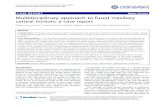 CASE REPORT Open Access Multidisciplinary approach to fused maxillary ... · CASE REPORT Open Access Multidisciplinary approach to fused maxillary central incisors: a case report