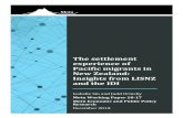 New Zealand: Insights from LISNZ and the IDI - mbie.govt.nz · individualinformationmay be published or disclosed in any other form, ... orweaknessesis in the context of using the