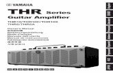 THR Series Guitar Amplifier Ownter's Manual Series Guitar Amplifier THR10/THR10C/THR10X THR5/THR5A 22 安全上のご注意 ここに示した注意事項は、製品を安全に正しくご使用いただき、お客様や他の方々への危害や