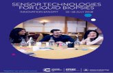 SENSOR TECHNOLOGIES FOR LIQUID BIOPSIES · SENSOR TECHNOLOGIES FOR LIQUID BIOPSIES INNOVATION SANDPIT 15–18 JULY 2018 Together we will beat cancer