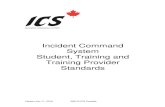Incident Command System Student, Training and Training ...icscanada.ca/images/upload//Master Course Student andInstructor... · Version Jan 11, 2016 ©2015 ICS Canada Incident Command