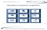 Sheldon Clayton Logistics - Amazon Web Services... · Sheldon Clayton logistics group is the trading style of Sheldon Clayton Holdings Limited, Company No: 06844187, Sheldon Clayton