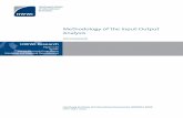 Methodology of the Input-Output Analysis - HWWI · Methodology of the Input-Output Analysis Julia Kowalewski Abstract In the near future consequences of the anthropogenic climate