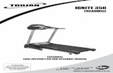 TREADMILL - trojanhealth.co.za · treadmill running board. Remove your right hand as you slowly lower the running board to the floor. (Figure 1) FOLDING Ensure the incline angle of