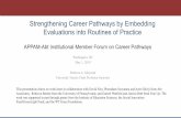 Strengthening Career Pathways by Embedding Evaluations ... · §Learning communities ... Case 3: RPP-Designed FAFSA Nudge Experiment ... §Modest impacts in cycle 1 §Good-sized impacts