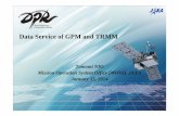 Data Service of GPM and TRMM 9 If you want to get JAXA Earth Observation Satellite data such as TRMM, please access to G-Poral. If you want to get information of GPM products, please