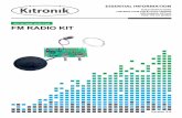 GET IN TUNE WITH THIS FM RADIO KIT - Electronic education ... · FM RADIO KIT GET IN TUNE WITH THIS ... Checking Your FM Radio PCB ... The signal that the VCO generates can be altered,