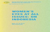 WOMEN’S EYES AT ALL ISSUES: ON INDONESIAcseas.yale.edu/sites/default/files/files/YIF-2016_Conference Program Booklet.pdf · Yulianti Muthmainnah (University of Prof. Dr. Hamka)