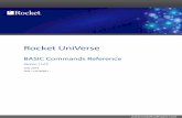 UniVerse BASIC Commands Reference Guide · Rocket UniVerse BASIC Commands Reference Version 11.2.5 July 2015 UNV-1125-BASR-1