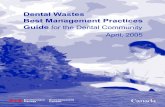 Dental Wastes Best Management Practices - Germiphenegermiphene.com/wp-content/uploads/2015/01/Dental_Best_Management_Practice.pdf · Dental Wastes - Best Management Practices Guide