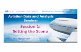 Aviation Data Analysis Seminar Data and Analysis Seminar/PPT1... · Aviation Data and Analysis Seminar. ... growth rate vs. 2014 6.6 trillion RPK ... Salt Lake City ‐Amsterdam United