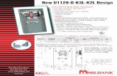 New U1129-O-K3L-K2L Design - Amazon S3 · New U1129-O-K3L-K2L Design 816.483.6357 fax 816.483.5314 phone 1129 1/07 BYPASS: On the U1129 the lever supplies clamping action and also