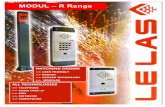 MODUL – R Range - INFOCOM SYSTEMSinfocomsystems.co.uk/Documentation/LeLas/modul - R_info.pdf · MODUL – R Range With its new product range Le Las offers the most complete and