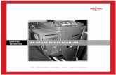 P6 SPARE PARTS MANUAL - Shades Technics · shades technics [P6 SPARE PARTS MANUAL] 3 Cubicle Operating Instructions Switching the cubicle ‘ON’ Engage the WC master switch on the