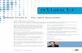 INSIDE ATLAS.ti – The QDA Newsletter · Newsletter 2010/3 – December 2010 Page 1 Happy holidays, fellow ATLAS.ti users, What an exciting year it’s been once again here at ATLAS.ti!