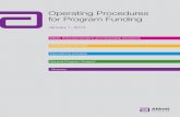 Operating Procedures for Program Funding · (e.g., In-Service, Lunch „N‟ Learn) 1. $25 limit per HCP/Customer, including food, beverages, tax and gratuity. 2. Limit does not include