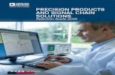 PRECISI PRDCTS AD SIGA CHAI STIS - analog.com · STIS Selection Guide 2019 Visit analog.com. 2 Precision Products and Signal Chain Solutions Selection Guide 2019 . 2 Precision Products