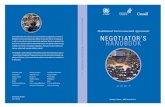 Multilateral Environmental Agreement - Negotiator’s Handbook · MEA Negotiator’s Handbook Version 2.0 June 2007 i Multilateral Environmental Agreement Negotiator’s Handbook