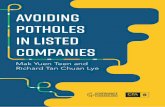 Avoiding Potholes In Listed Companiesgovernanceforstakeholders.com/wp-content/uploads/2019/04/cgpotholes-2019.pdf · Epicentre, Singapore Post and Swiber Holdings, have also been