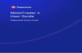 MetaTrader 4 User Guide - files.pepperstone.com · When you go into the MQL4 folder in the Metatrader 4 you will see the Indicator folder where are all the indicators stored.