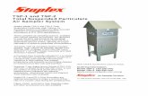 TSP-1 and TSP-2 Total Suspended Particulate … Brochure.pdfStaplex Model TSP-1 and TSP-2 Total Suspended Particulate High Volume Air Sampling System is designed for fast, accurate