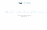 Financial and Compliance audit Manual - European Court of ... · Financial and Compliance audit Manual. Directorate of Audit Quality Control . September 2017 ... obtain limited or