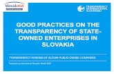 TRANSPARENCY RANKING OF SLOVAK PUBLIC-OWNED …viitorul.org/files/ineko/2018/MD Michal Pisko_SOEs ranking_March2019.pdfranking - 9.5 billion € (17 billion € – state budget) ...