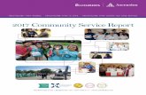 2017 Community Service Report - lourdes.com · health care coverage and prescription medications, cardiovascular disease services, and maternal/ child/adolescent health services.
