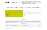 D3.4 SportE2 When Module Complete - ECTP · SportE2 D3.4 Page 4 of 65 SPORTE2 – D3.4 When Module Complete EXECUTIVE SUMMARY This deliverable describes in detail all the procedures