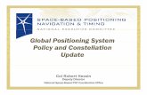 Global Positioning System Policy and Constellation UdtUpdate · Global Positioning System Policy and Constellation UdtUpdate Col Robert Hessin APEC 6/21/10 Deputy Director National