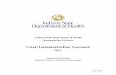 Indiana State Department of Health Immunization Division · State Department of Health Immunization Division for providers to report immunization data for patients. (Version 5.16.1.2)