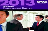 2013 Alumni Perspectives Survey Report - gmac.com · 2. Alumni from full-time MBA programs (two-year and one-year programs), ... Current year data are from the September 2012 Alumni