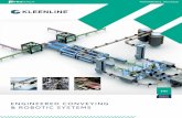 ENGINEErED CONvEyING & rOBOtIC SyStEMS · Flexible sanitary fabric belt conveyor saves floor space through tight turns while maintaining smooth flow and product alignment. bi-flOw