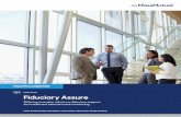 EMPLOYER Fiduciary Assure - MassMutual · EMPLOYER Fiduciary Assure Offering your plan robust co-fiduciary support for investment selection and monitoring FOR EMPLOYER USE ONLY. NOT