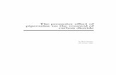 The promoter e ect of piperazine on the removal of carbon ... · The promoter e ect of piperazine on the removal of carbon dioxide by Rob Lensen 7th January 2004. ... (MDEA) has become