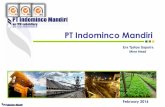 PT Indominco Mandiri - JOGMECcoal.jogmec.go.jp/content/300275822.pdfDuring mining process, PT Indominco Mandiri put concern in managing environmental aspect and impact, such as: Water