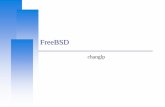 FreeBSD - people.cs.nctu.edu.twhuanghs/course/... · TU 8 FreeBSD View of Disk (2) What is the meaning of ad0s1a • Disk name ad: IDE, SATA da: SCSI, usb stick • Slice is equal