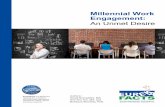 Millennial Work Engagement - .2 Millennial Work Engagement: An Unmet Desire Millennials are becoming