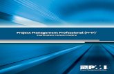 Examination Content Outline - pmcommunity.ro · Project Management Institute Project Management Professional (PMP)® Examination Content Outline April 2015