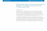 Managing Concentration Risk: Large Exposure Framework and Financial Services... · exposure regime is to prevent banks and nancial institutions ... corporate counterparties holds