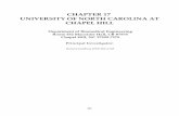 CHAPTER 17 UNIVERSITY OF NORTH CAROLINA AT CHAPEL …nsf-pad.bme.uconn.edu/2007/Chapter17,University of North Carolina.pdf · Chapter 17: University of North Carolina at Chapel Hill