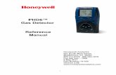 PHD6™ Gas Detector Reference Manual - Instrumart · 3 2.6 PC Connection via Infrared Port 15 2.7 PID sensor reactivity ratios 15 2.7.1 Displayed VOC 16 2.7.2 Specified VOC Calibration