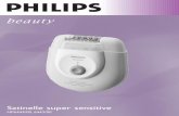 Satinelle super sensitive - p4c.philips.com filefrom diabetes mellitus,haemophilia or immunodeficiency should also consult their doctor first. ... you use the epilator.This phenomenon