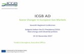 ICGB AD - bulenergyforum.org · 08/11/2017 · ICGB AD Game Changer in ... The ultimate Shareholders structure sees Bulgarian Energy Holding and IGI Poseidon participating in the