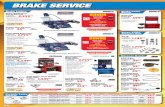 BRAKE SERVICE - AutoZone · Brake Service Tools 2 Piece Hose Pinchers SKU 191675 1999 25250 • A Quick, Easy Way to Pinch-Off Vacuum Lines, Fuel Lines, Etc. without Damaging the